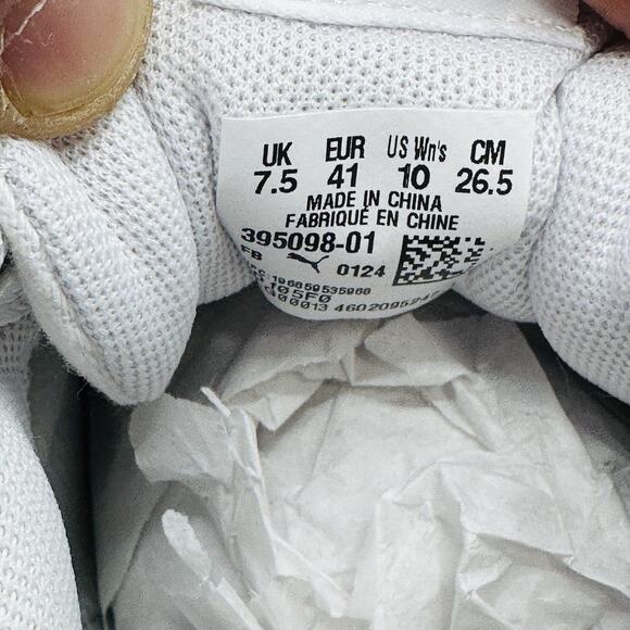 PUMA Kaia 2.0 CV Platform Women’s White Sneakers Casual Shoes Size 10 - Picture 9 of 9